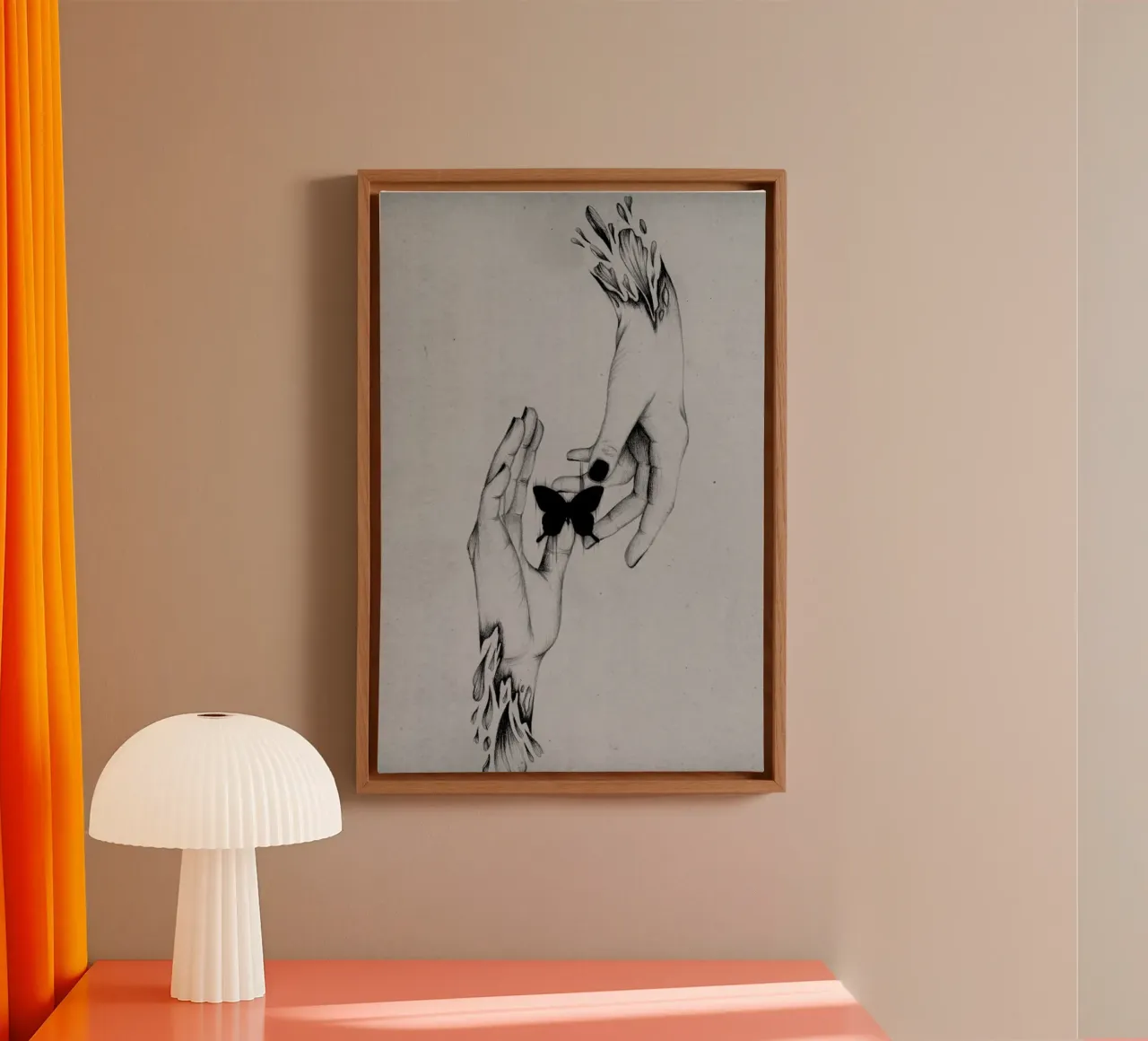 Creator 1 tela con Cornice a cassetta da The White Deer