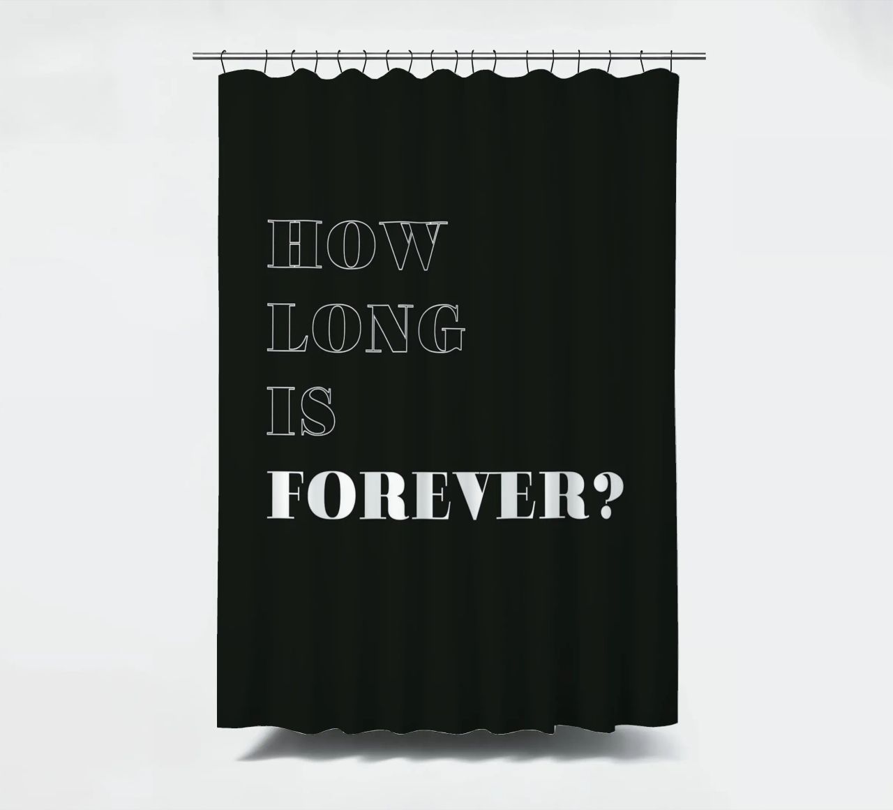 how long is forever tenda da doccia da Daily Inspiration