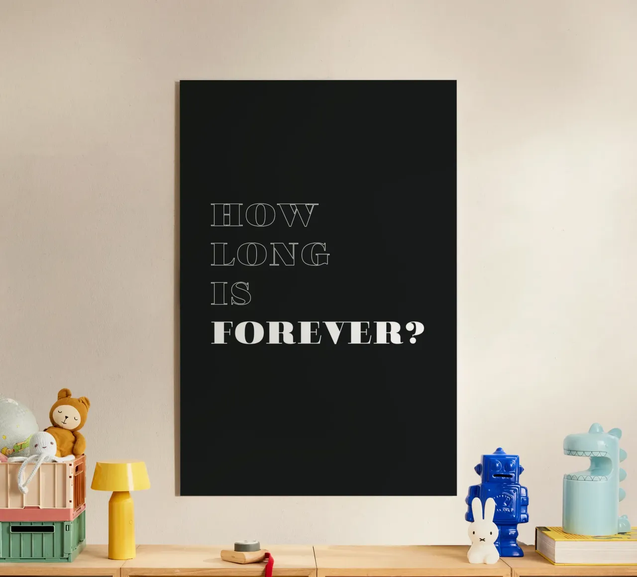 how long is forever acrylic glass by Daily Inspiration