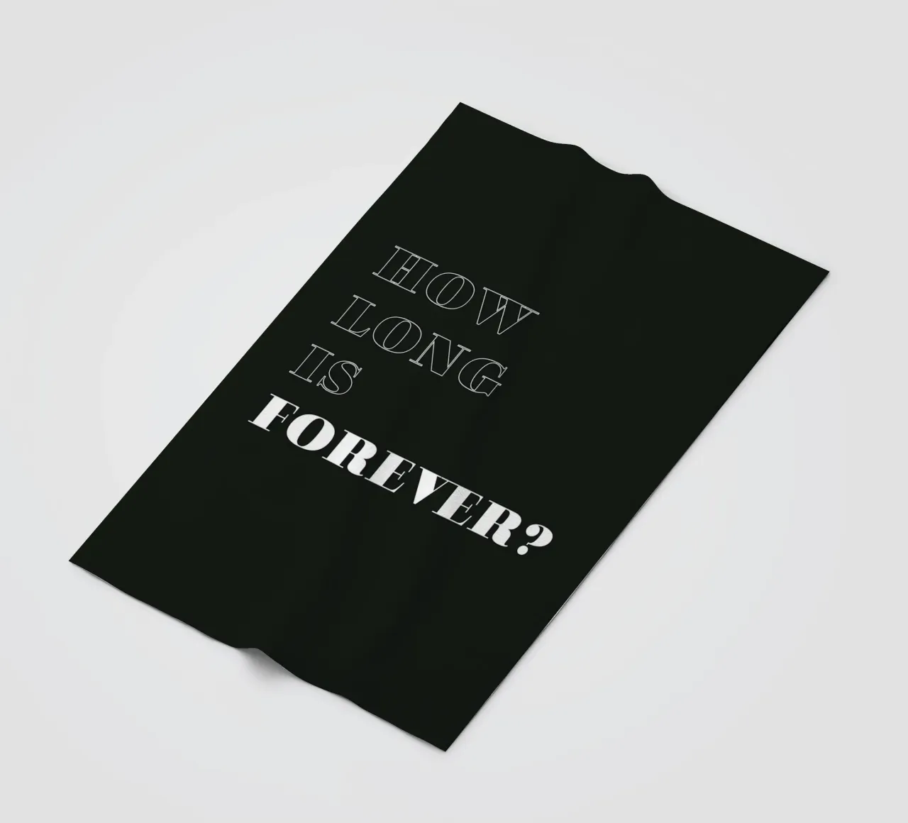 how long is forever coperta in pile da Daily Inspiration