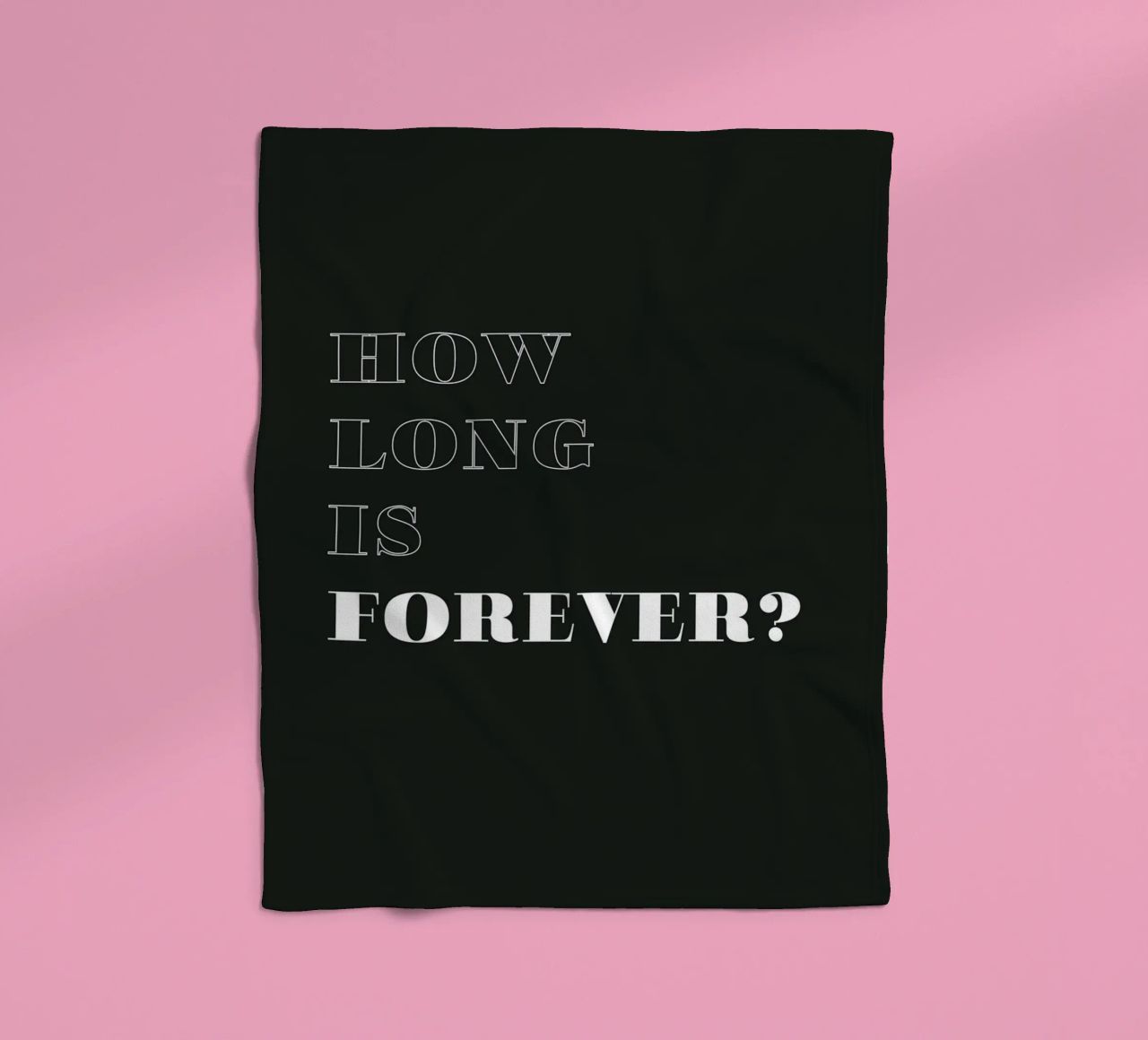 how long is forever coperta in pile da Daily Inspiration