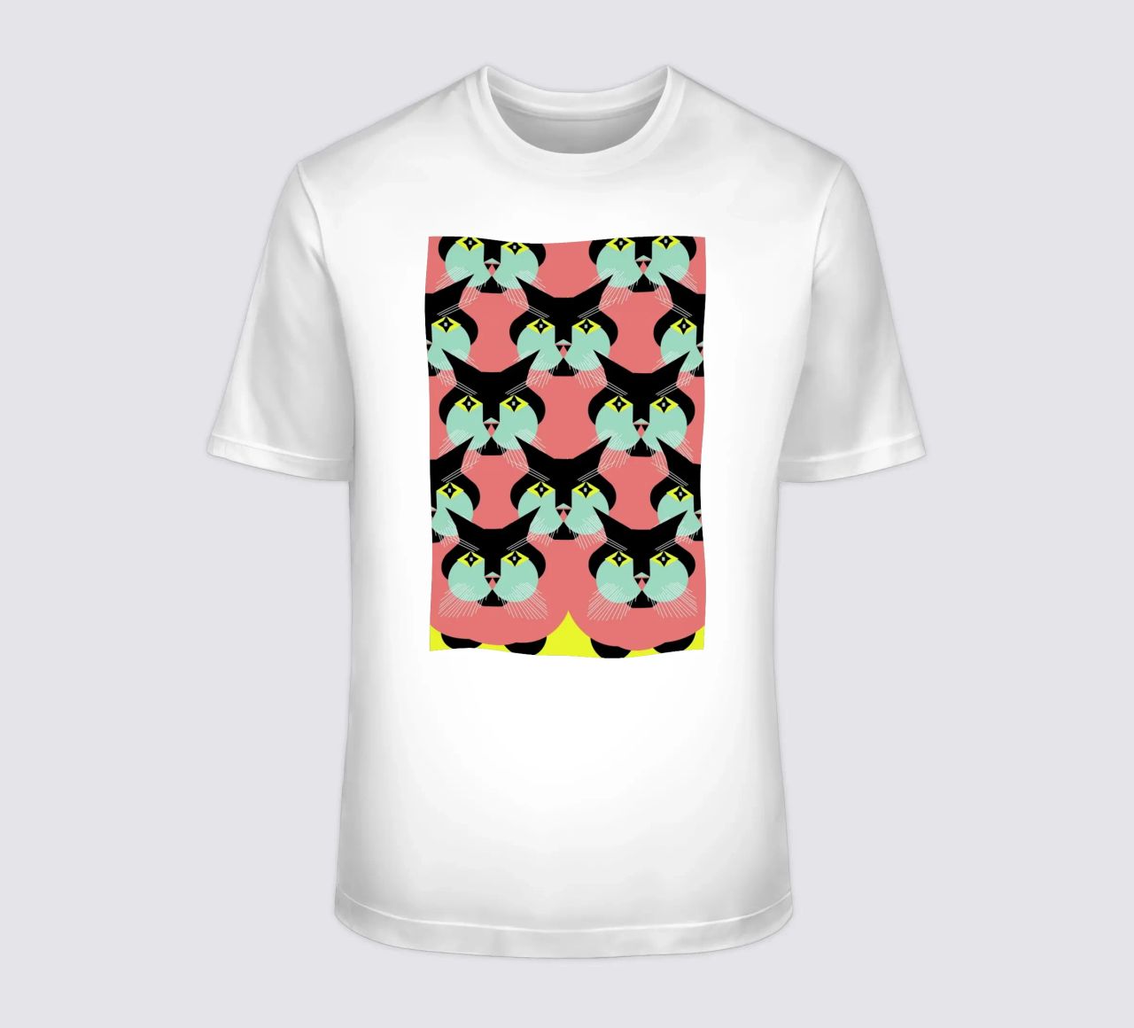 Cat Cluster t-shirt da Gareth Pollock Design