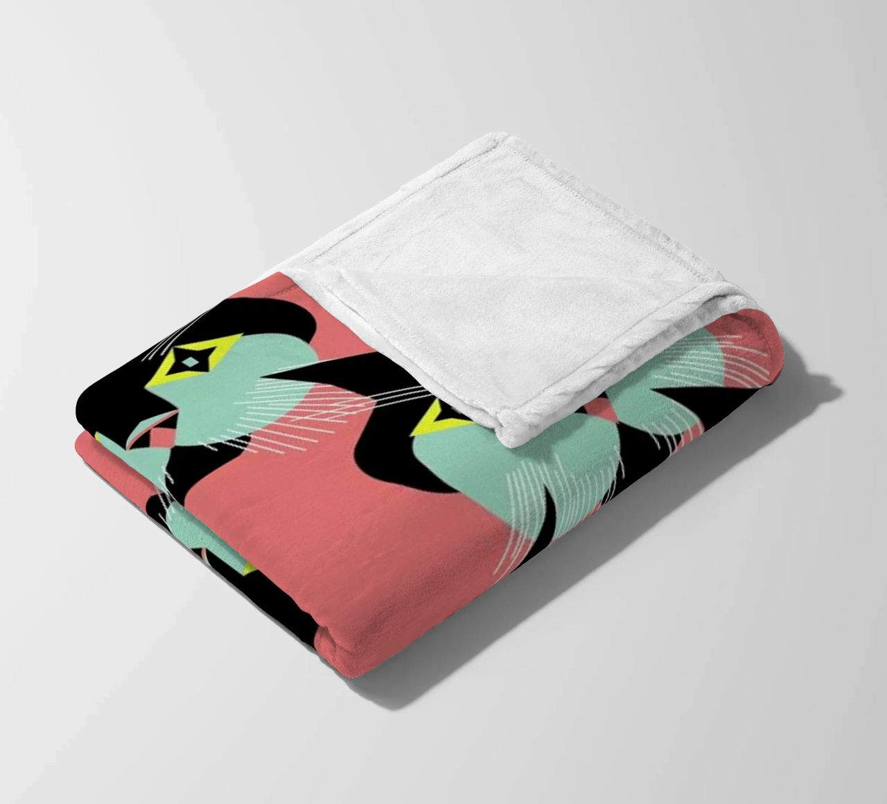 Cat Cluster coperta in pile da Gareth Pollock Design