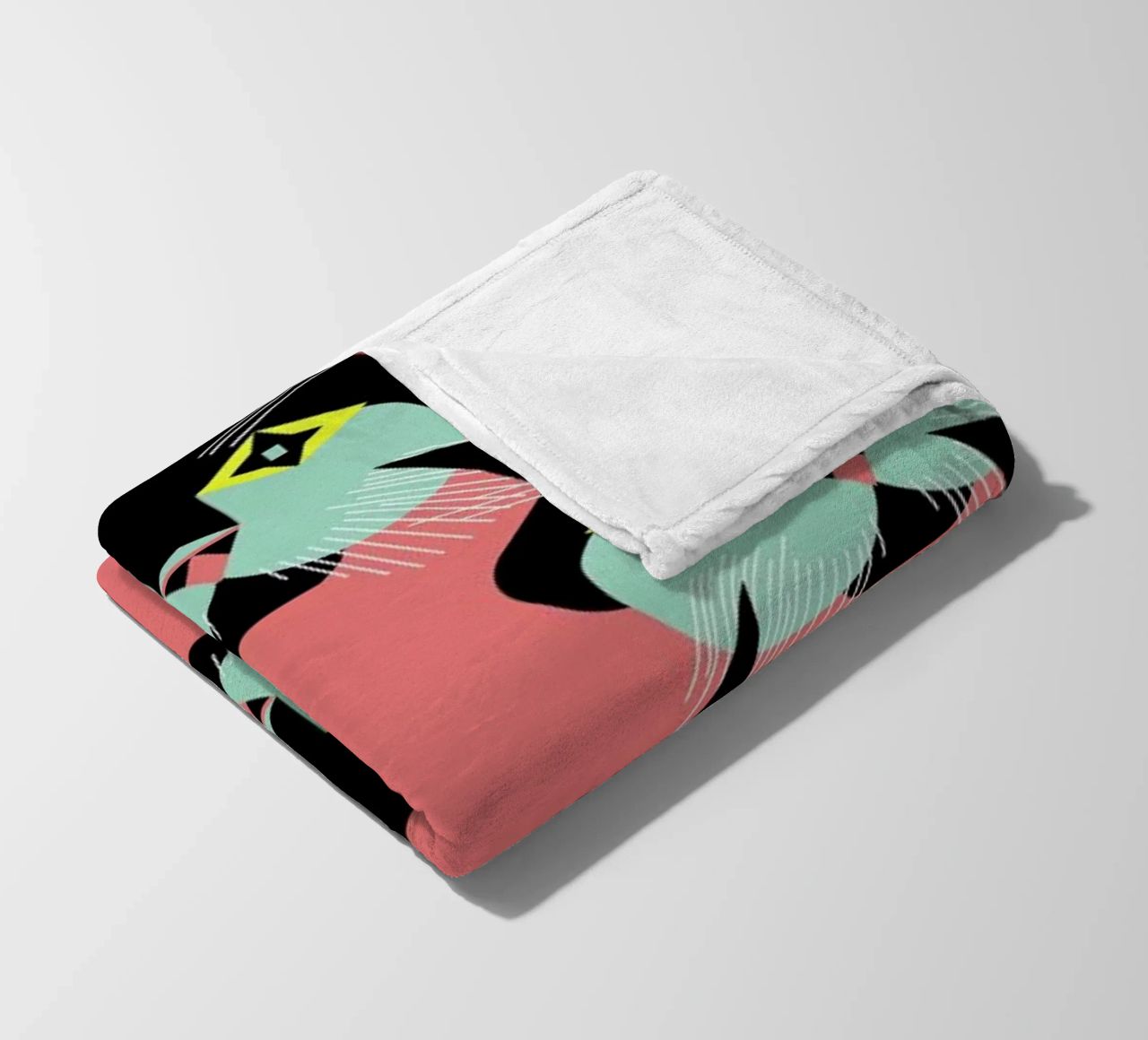 Cat Cluster coperta in pile da Gareth Pollock Design