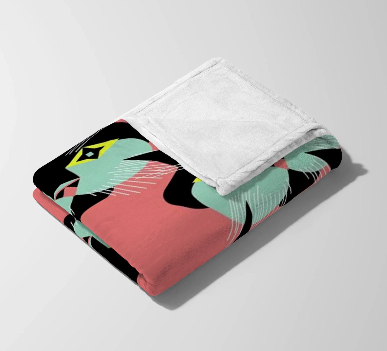 Cat Cluster coperta in pile da Gareth Pollock Design