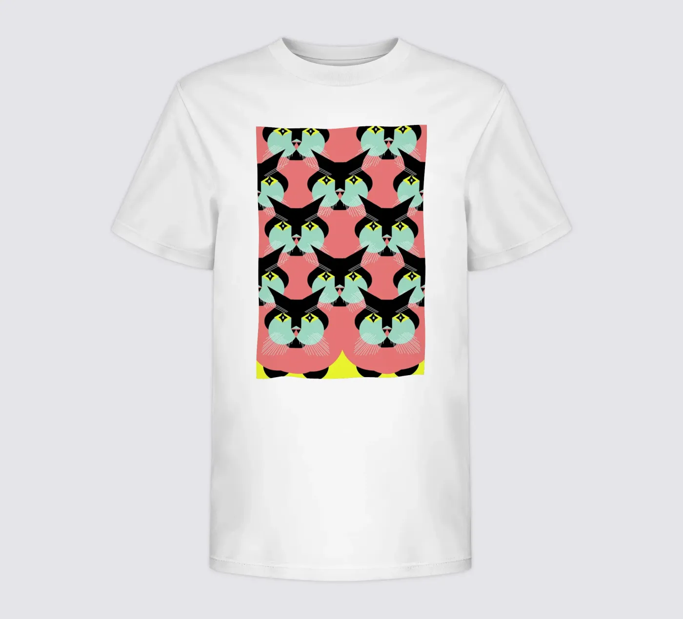 Cat Cluster t-shirt bambini da Gareth Pollock Design