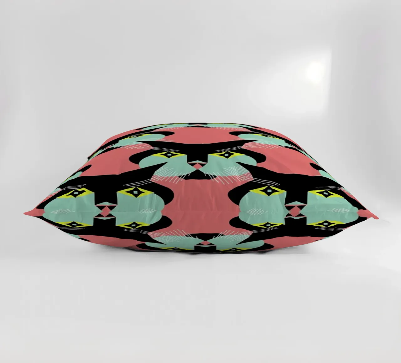 Cat Cluster decorative cushion by Gareth Pollock Design