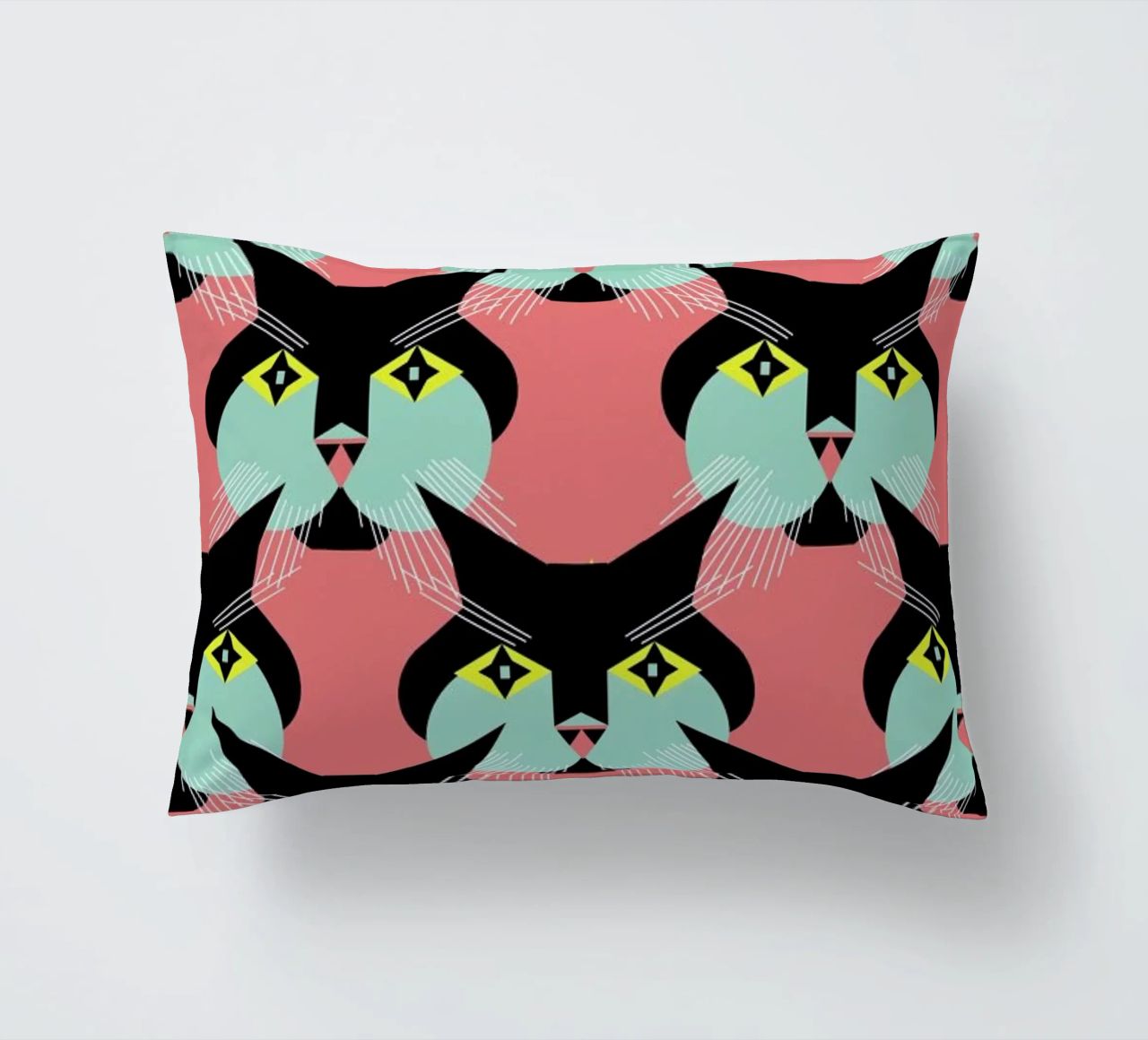 Cat Cluster cuscino da Gareth Pollock Design