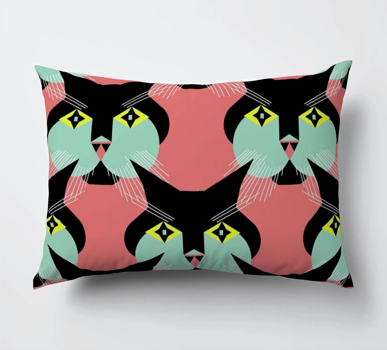 Cat Cluster cuscino da Gareth Pollock Design