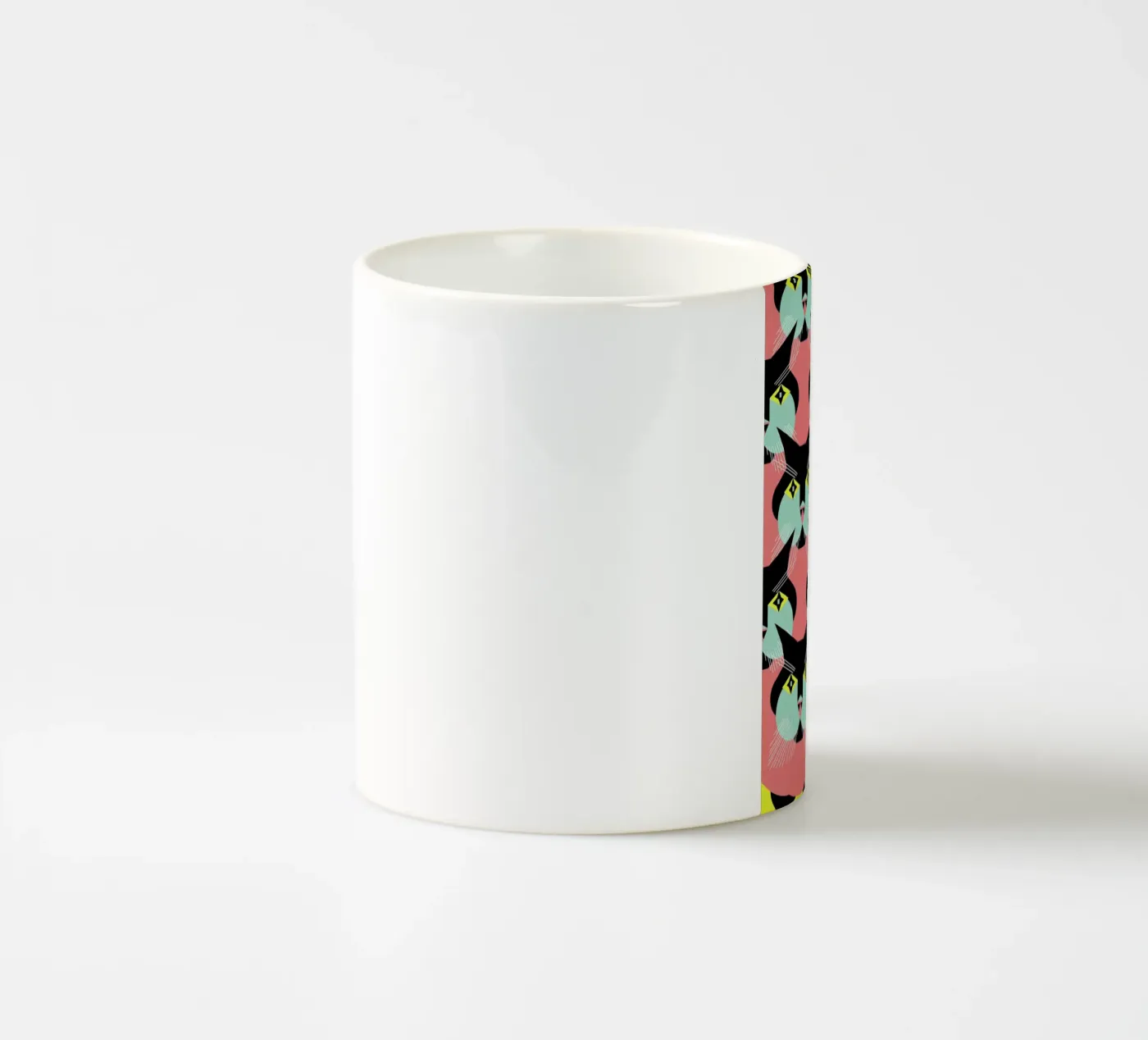 Cat Cluster ceramic mug by Gareth Pollock Design