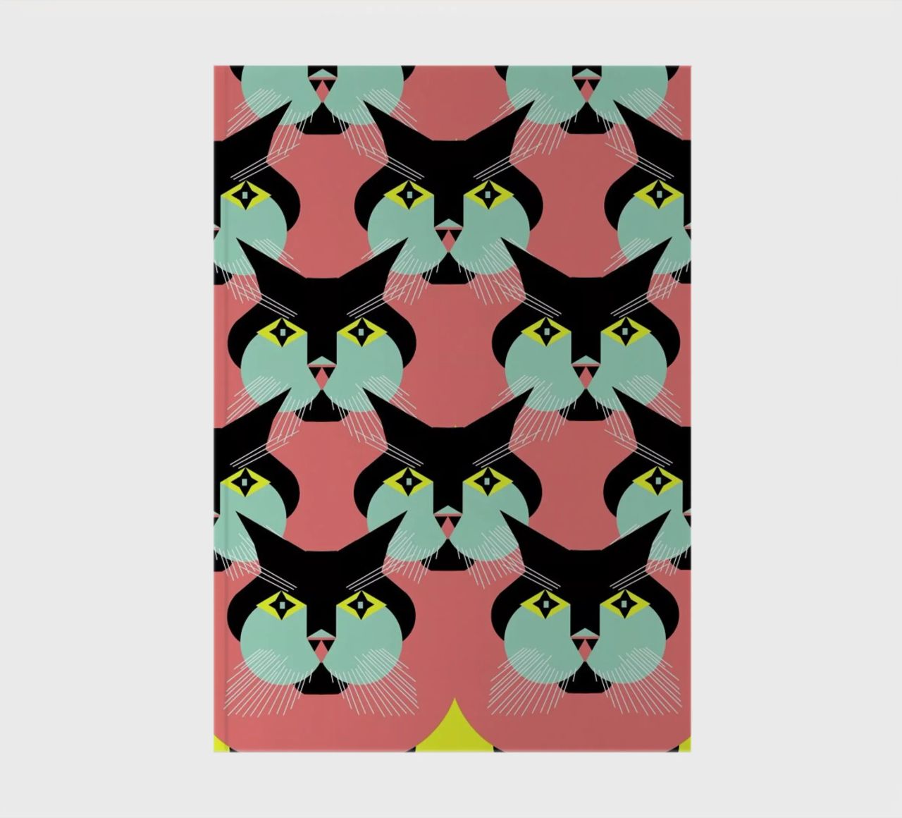 Cat Cluster notebook by Gareth Pollock Design