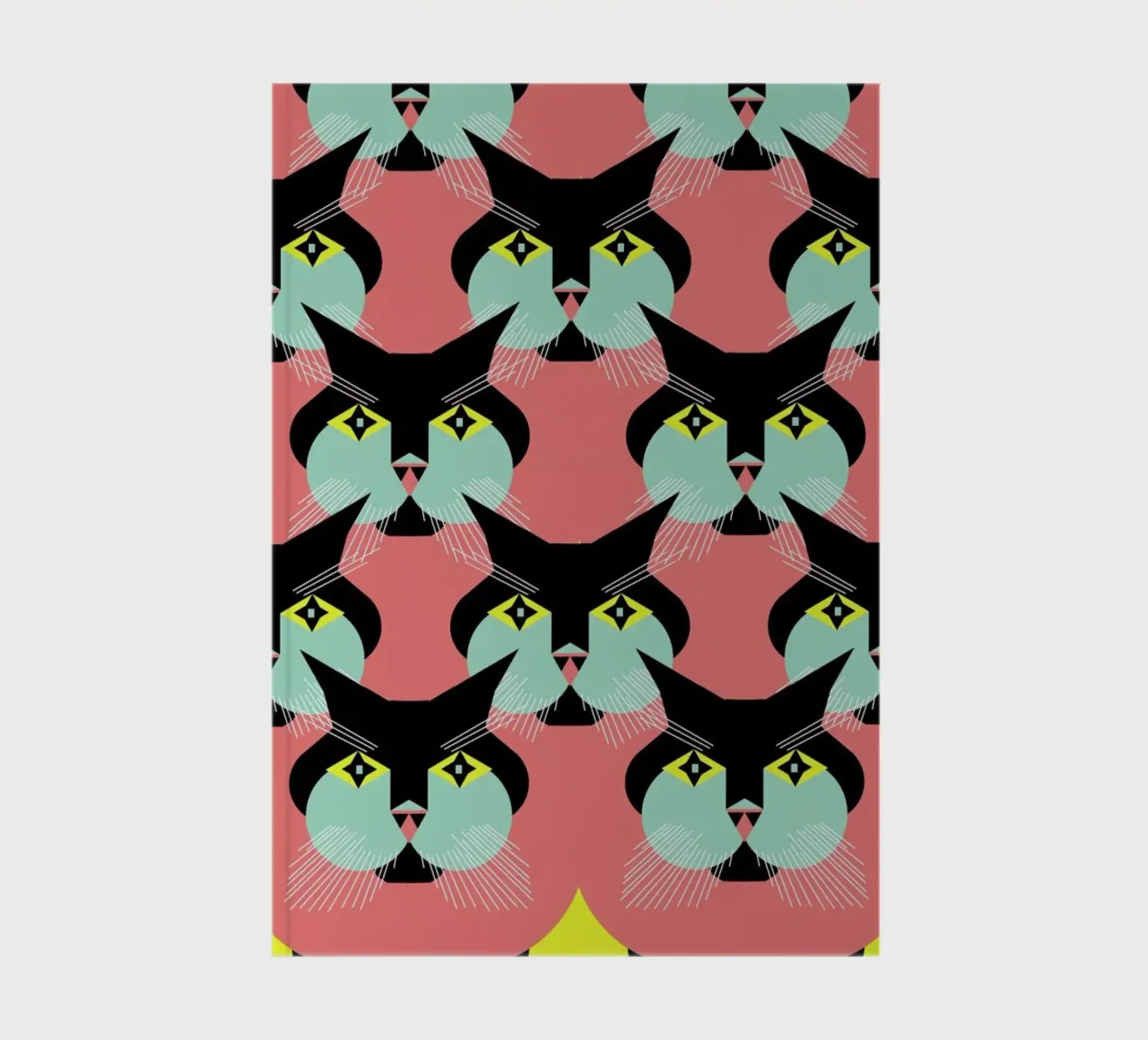 Cat Cluster notitieboek van Gareth Pollock Design