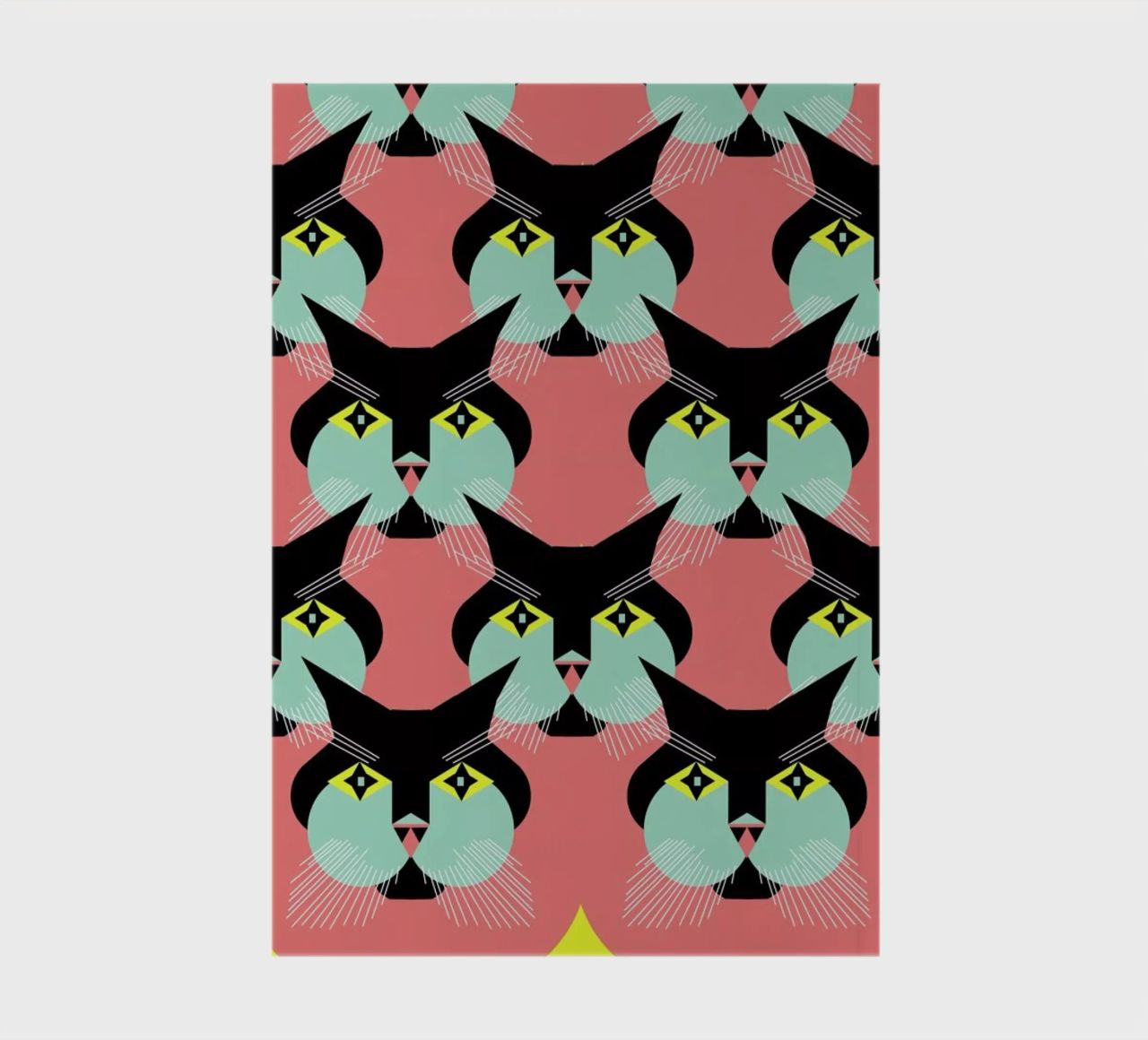 Cat Cluster notebook by Gareth Pollock Design