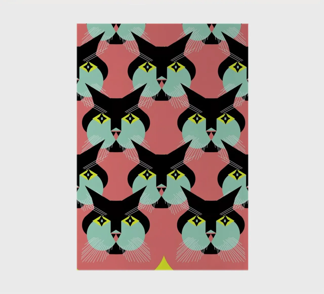 Cat Cluster notitieboek van Gareth Pollock Design