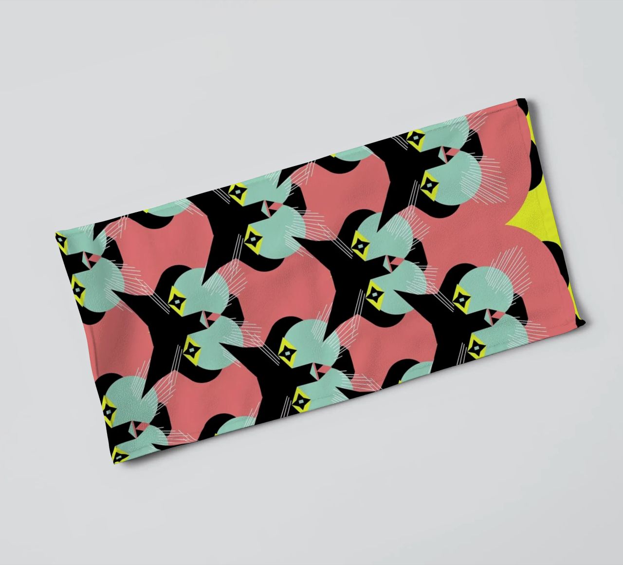 Cat Cluster serviette de bain de Gareth Pollock Design