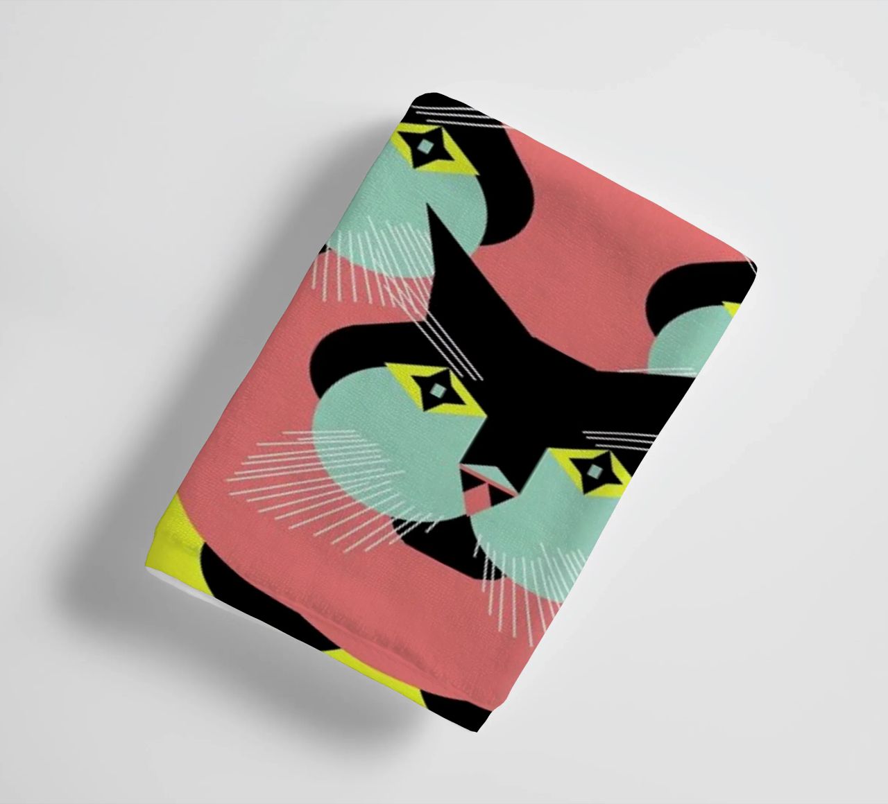 Cat Cluster serviette de bain de Gareth Pollock Design