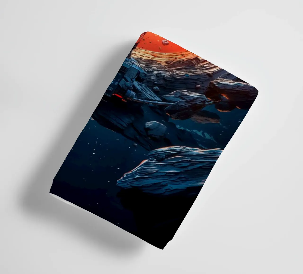 Astronaut and the Unknown Space towel by Lootprint