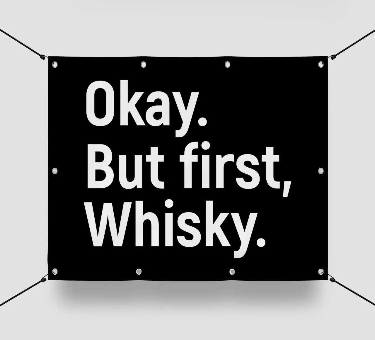 okay. But first whisky telo in pvc da happieeagle
