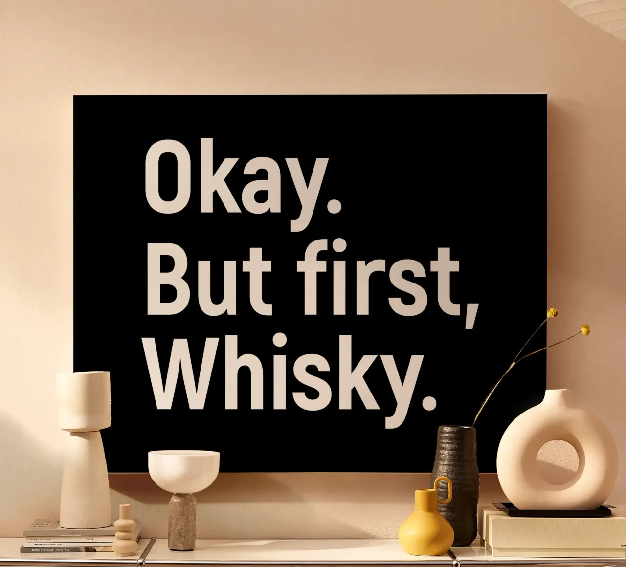 okay. But first whisky tela con Cornice a cassetta da happieeagle