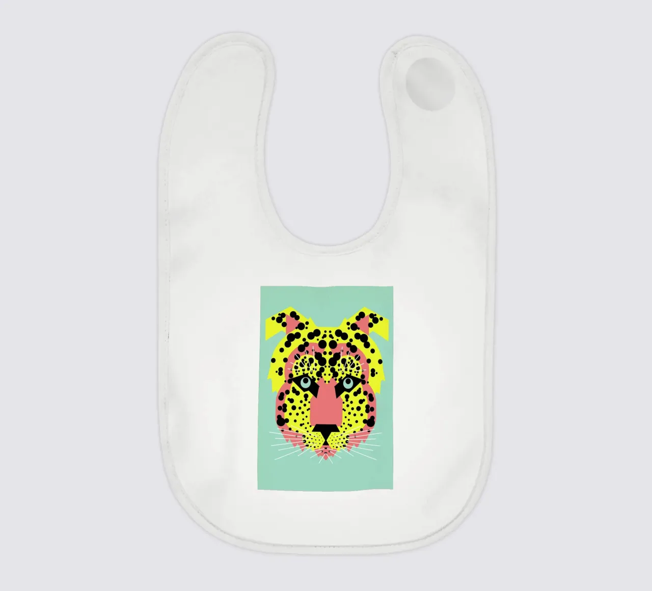 Cheetah Face bavaglino da Gareth Pollock Design