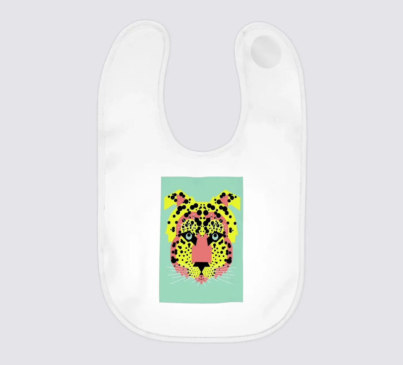 Cheetah Face bavaglino da Gareth Pollock Design