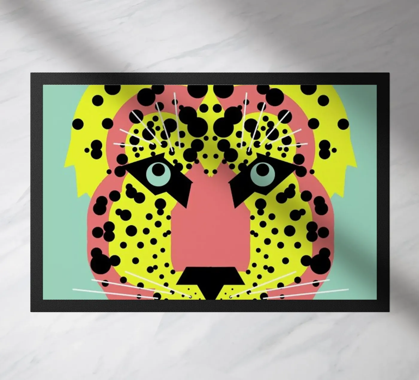 Cheetah Face zerbino da Gareth Pollock Design