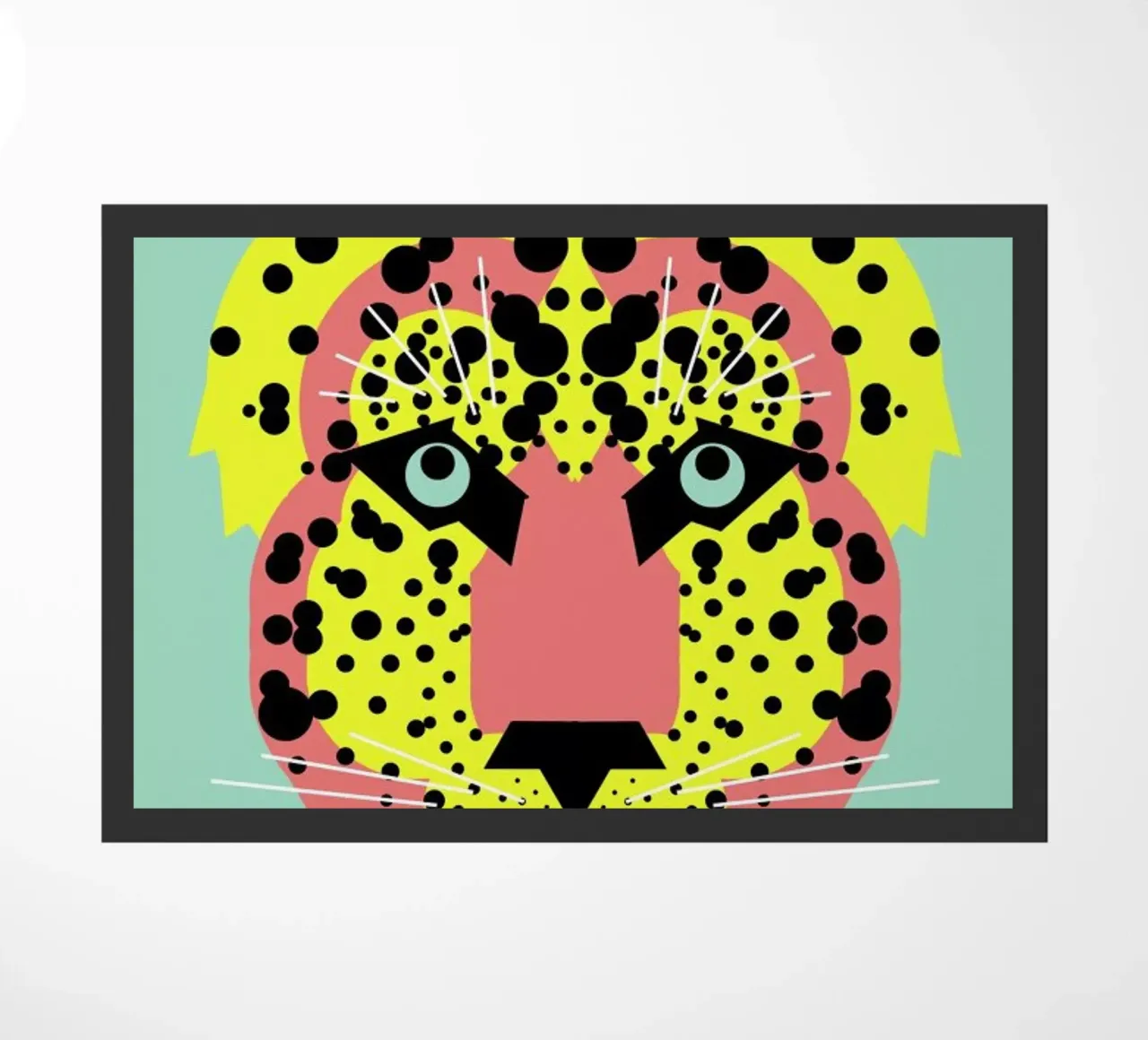 Cheetah Face zerbino da Gareth Pollock Design
