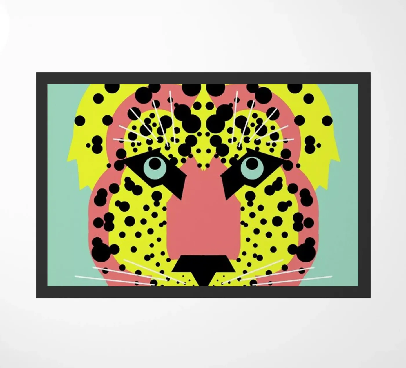 Cheetah Face zerbino da Gareth Pollock Design