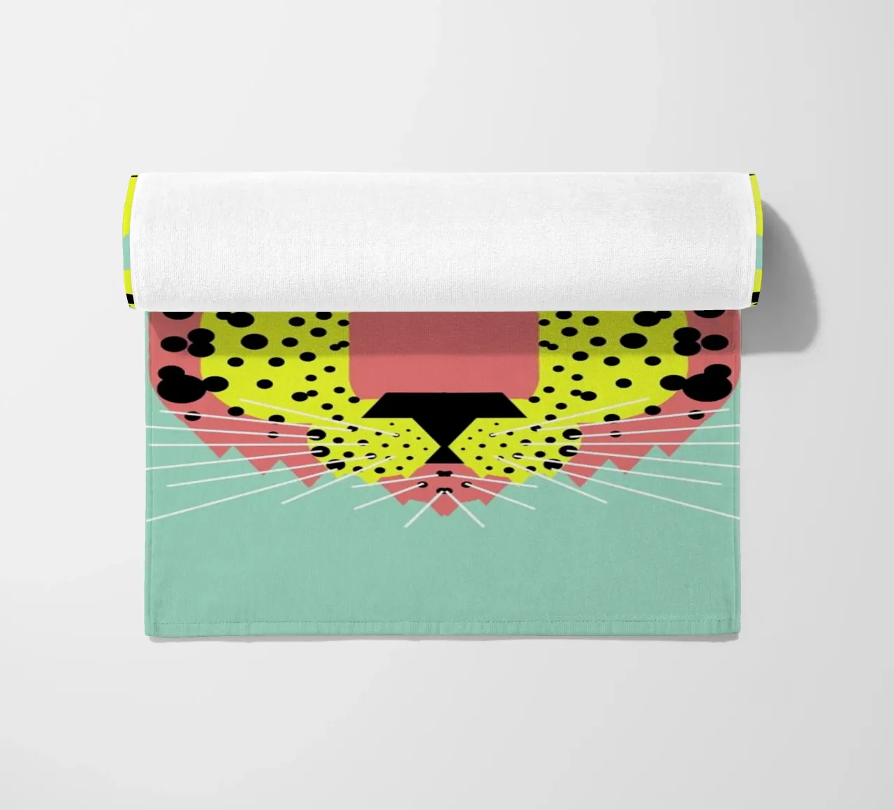 Cheetah Face telo mare da Gareth Pollock Design