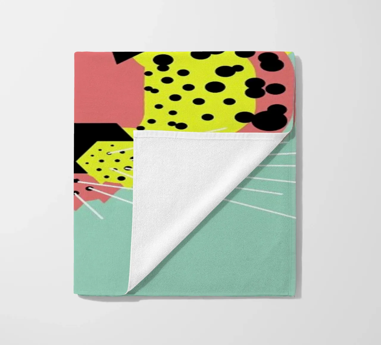 Cheetah Face telo mare da Gareth Pollock Design