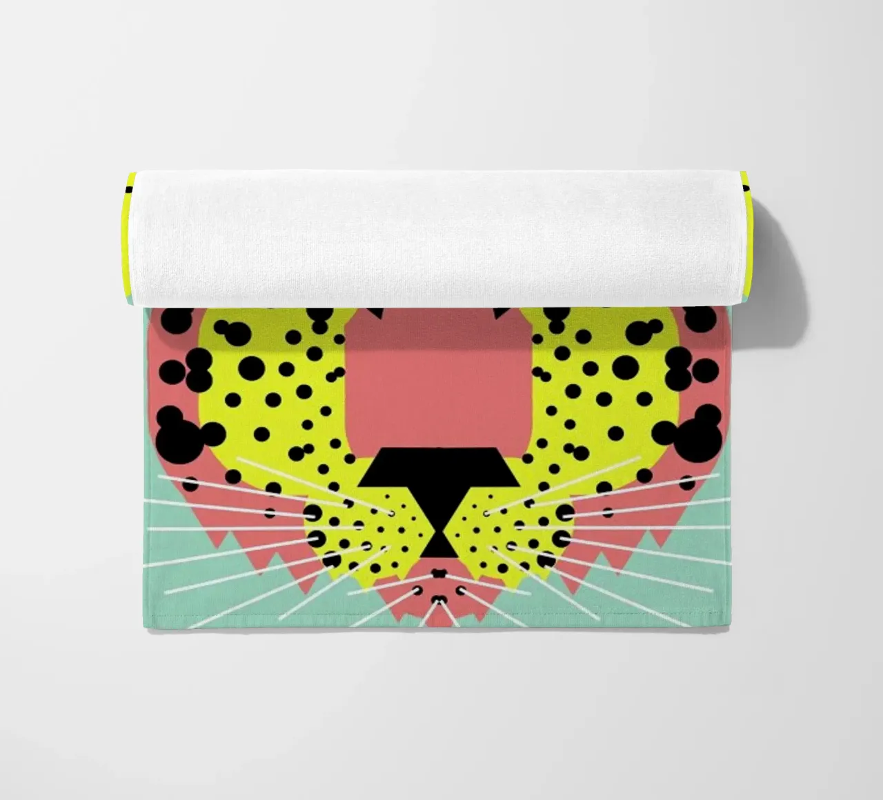 Cheetah Face telo mare da Gareth Pollock Design
