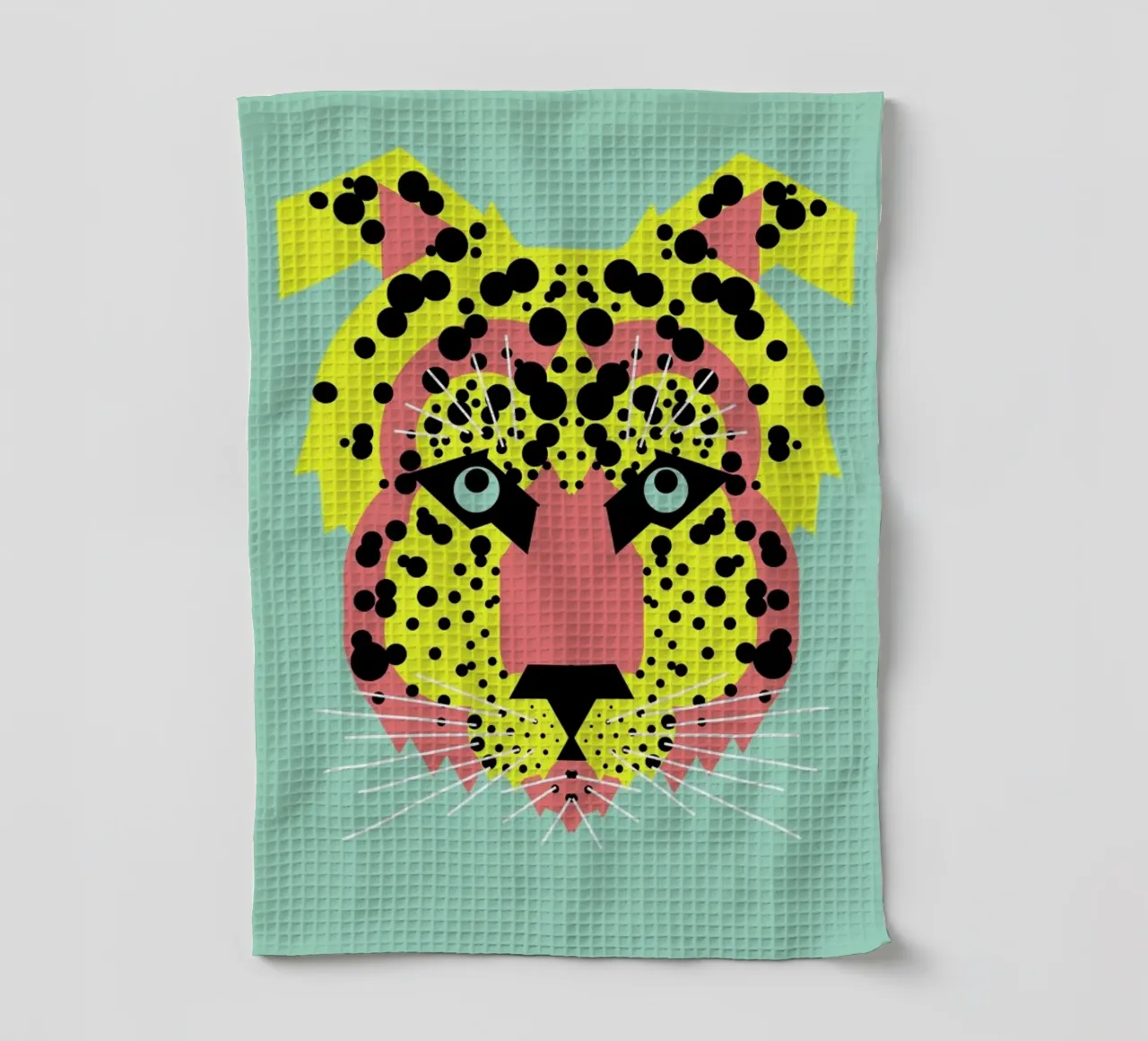 Cheetah Face canovaccio da cucina da Gareth Pollock Design
