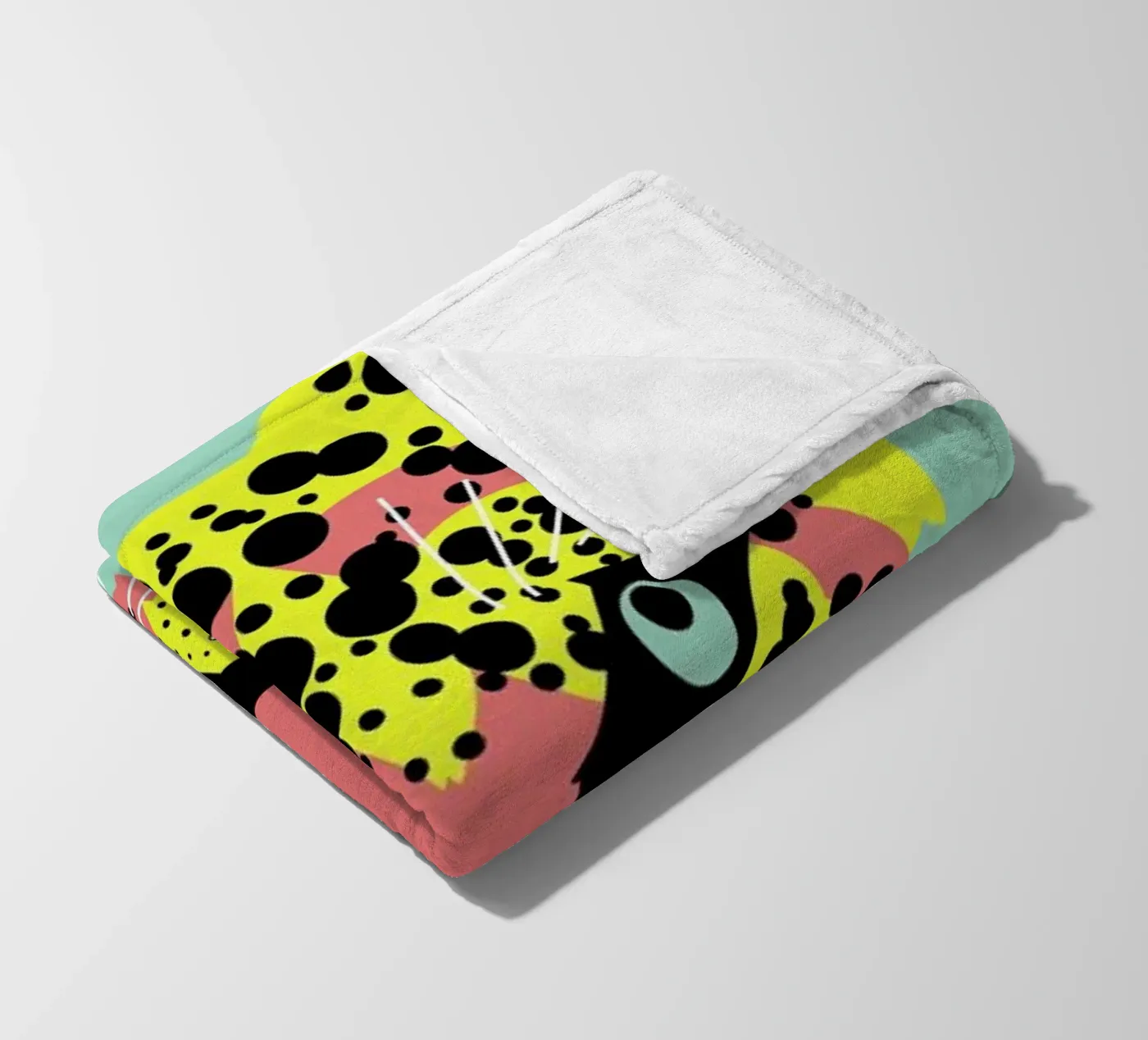 Cheetah Face Fleecedecke von Gareth Pollock Design