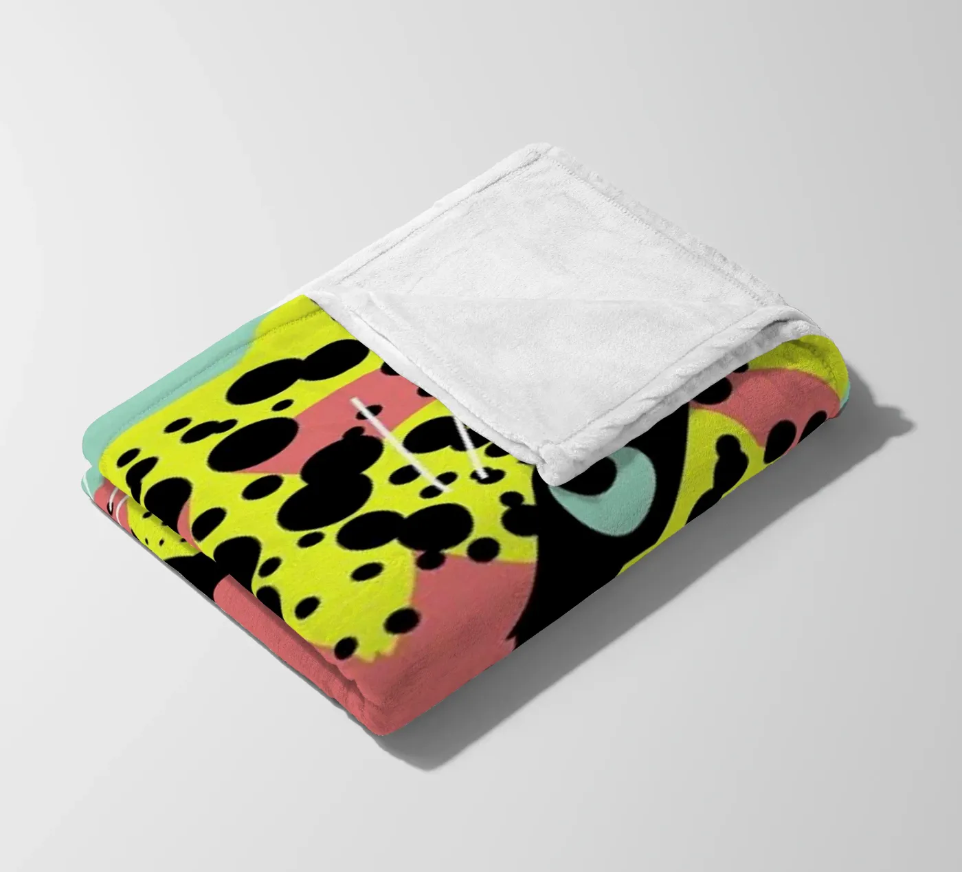 Cheetah Face Fleecedecke von Gareth Pollock Design