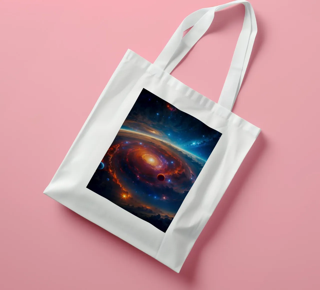 Space Nebula Galaxy borsa in juta da Lootprint