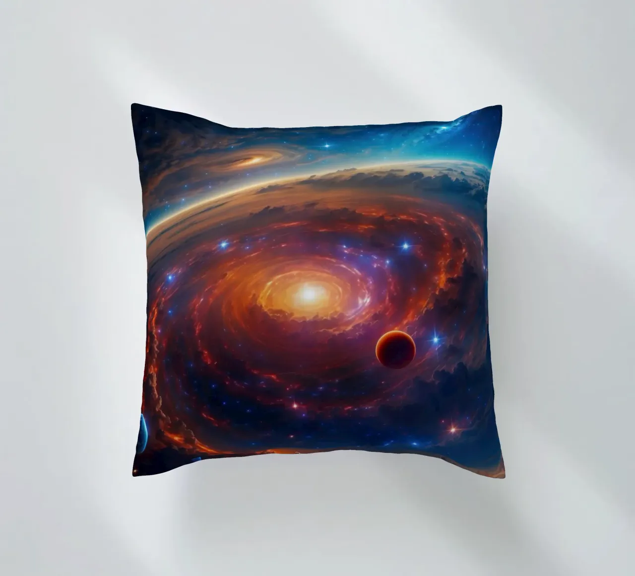 Space Nebula Galaxy cuscino da Lootprint
