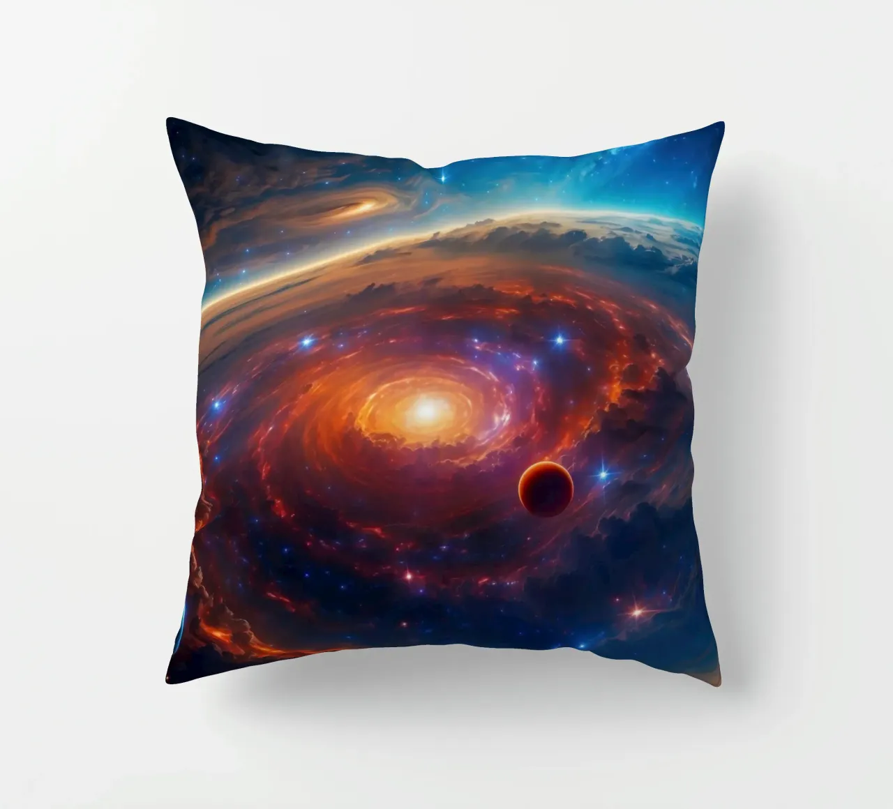 Space Nebula Galaxy cuscino da Lootprint