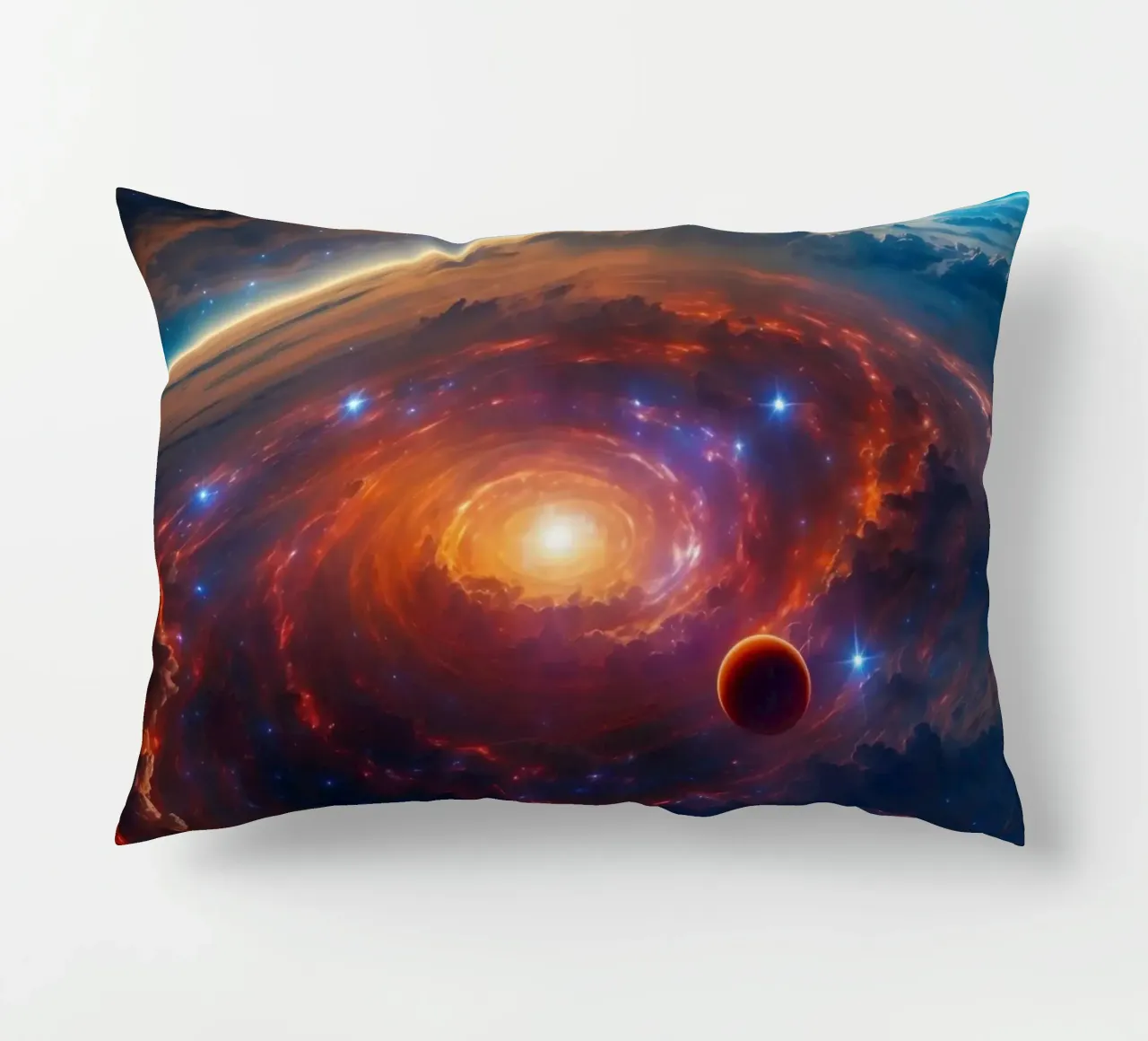 Space Nebula Galaxy cuscino da Lootprint