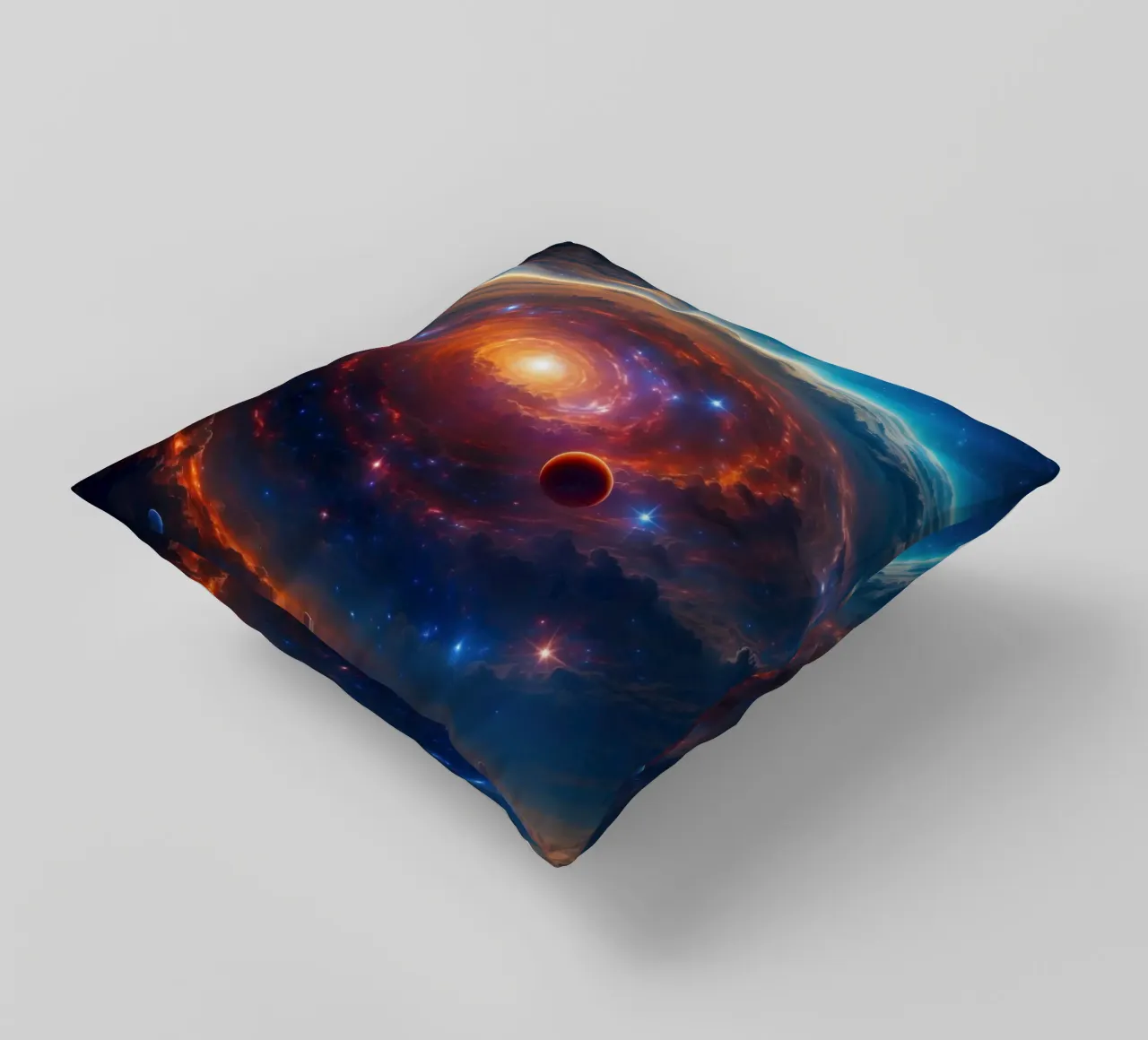 Space Nebula Galaxy cuscino da Lootprint