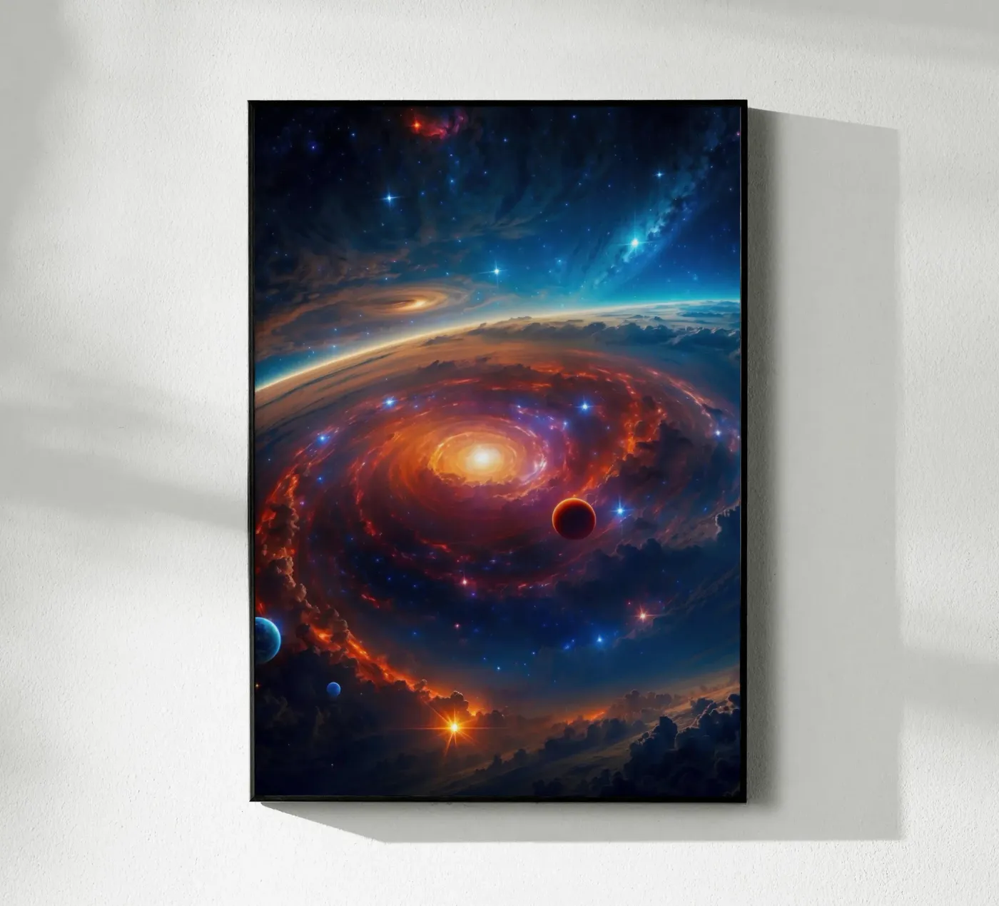 Space Nebula Galaxy plexiglass da Lootprint