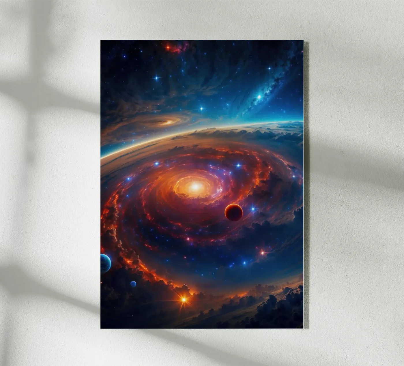 Space Nebula Galaxy plexiglass da Lootprint