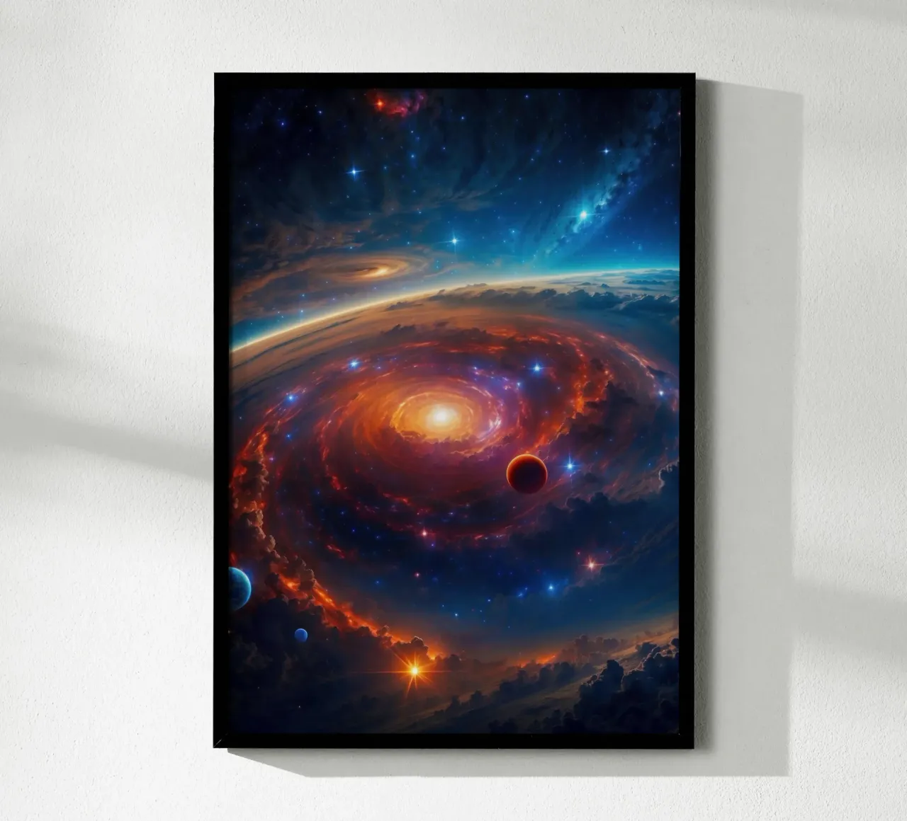 Space Nebula Galaxy carta hahnemühle da Lootprint