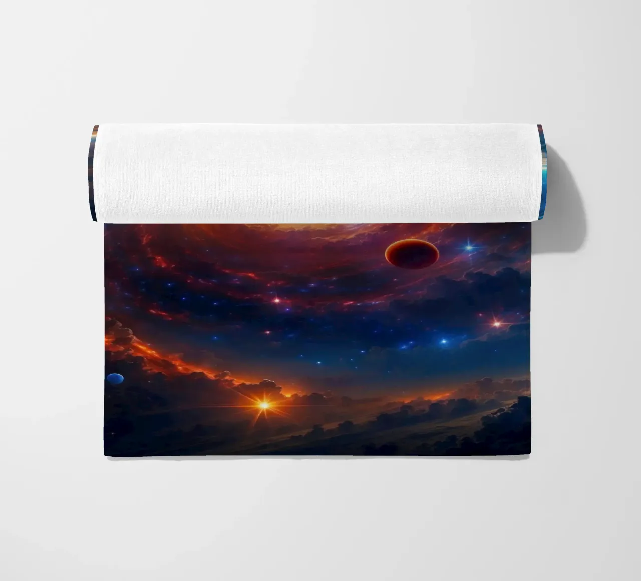 Space Nebula Galaxy telo mare da Lootprint