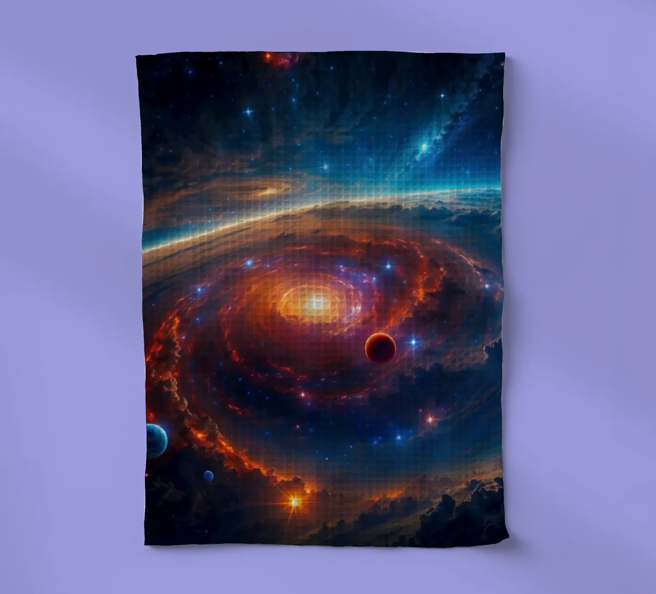 Space Nebula Galaxy canovaccio da cucina da Lootprint