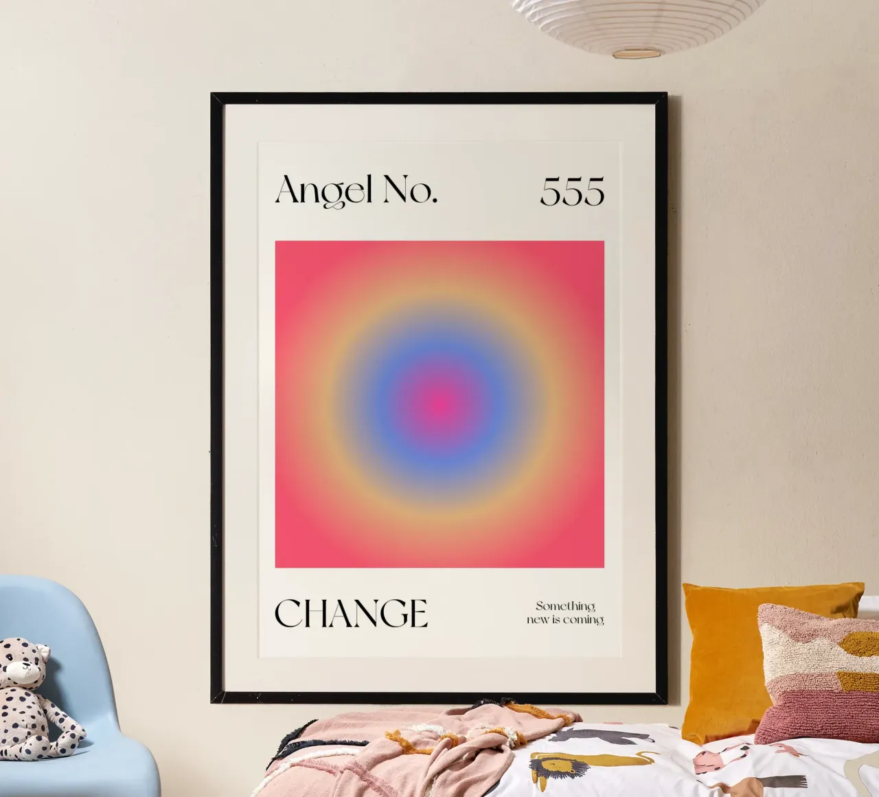 Angelo no 555: Cambiare l'aura carta hahnemühle da Paigaam Studio