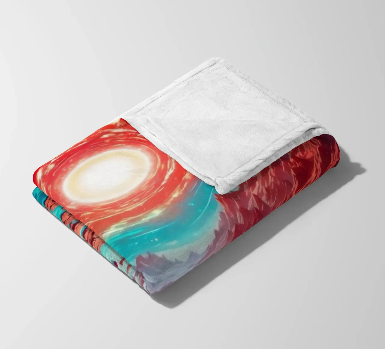 Neon Alien World coperta in pile da Lootprint