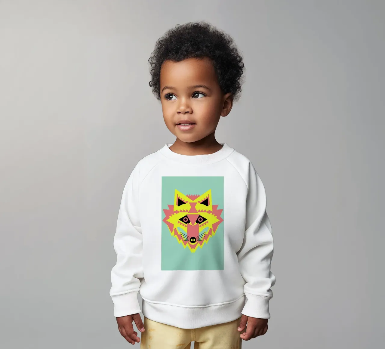 Fab Mr Fox felpa neonato da Gareth Pollock Design