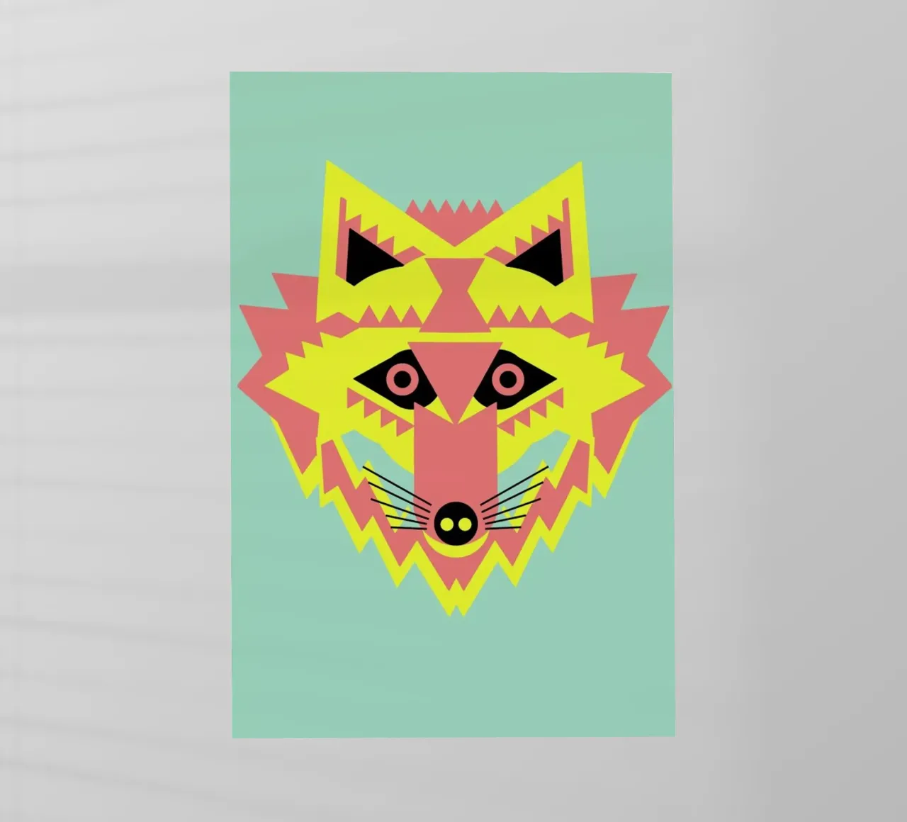 Fab Mr Fox pellicola backlit da Gareth Pollock Design