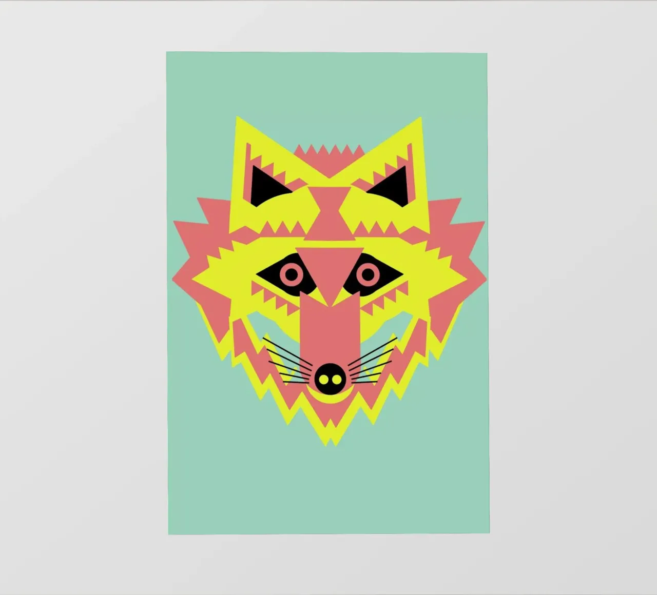 Fab Mr Fox pellicola backlit da Gareth Pollock Design