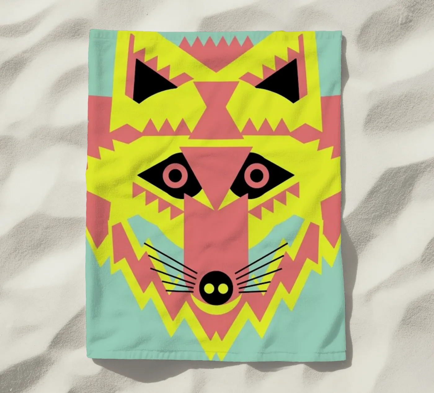 Fab Mr Fox telo mare da Gareth Pollock Design